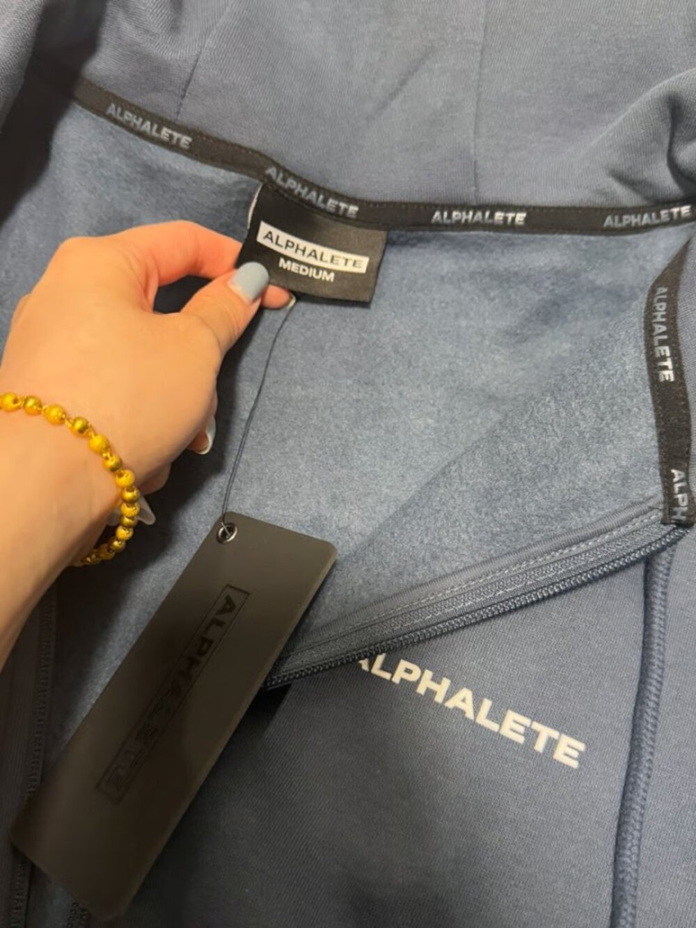 Classic Full-Zip Jacket - Whale Blue Alphalete Athletics - Picture 2 of 4